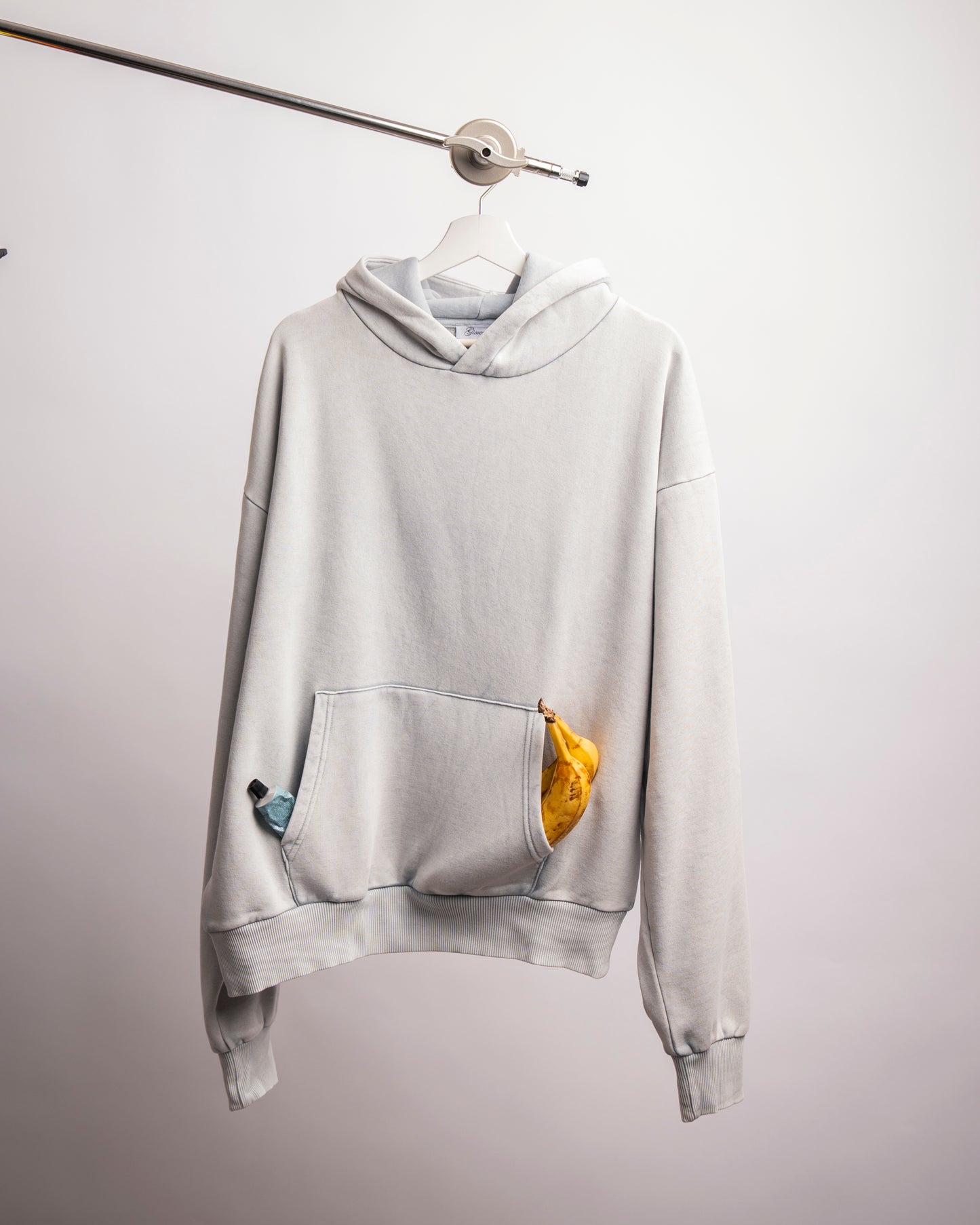 HEAVY "TUXEDO GREY" HOODIE