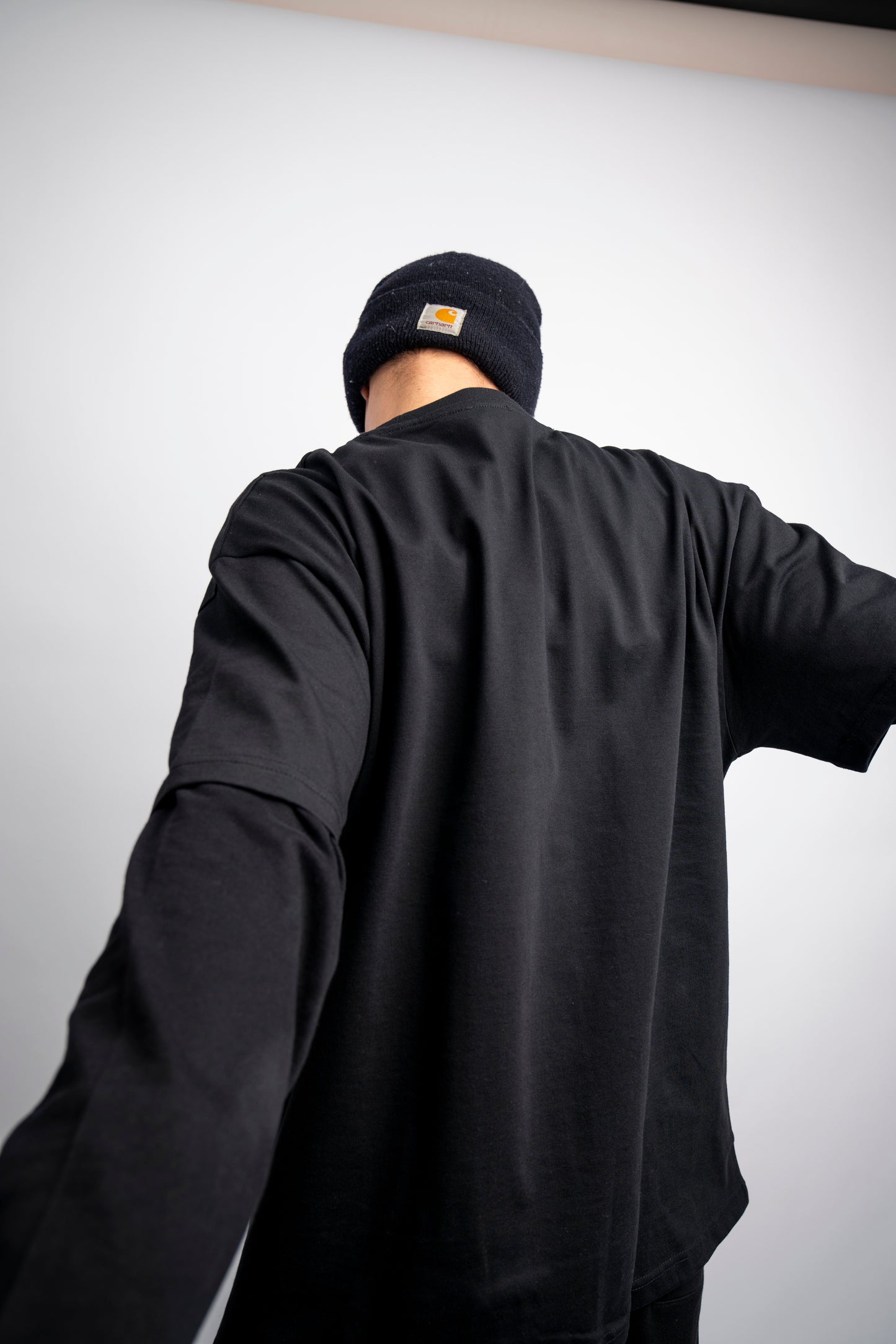 HEAVY "VANTA BLACK" T-SHIRT
