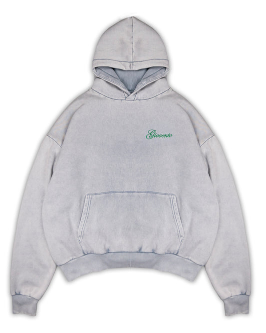 HEAVY WASHED SIGNATURE HOODIE