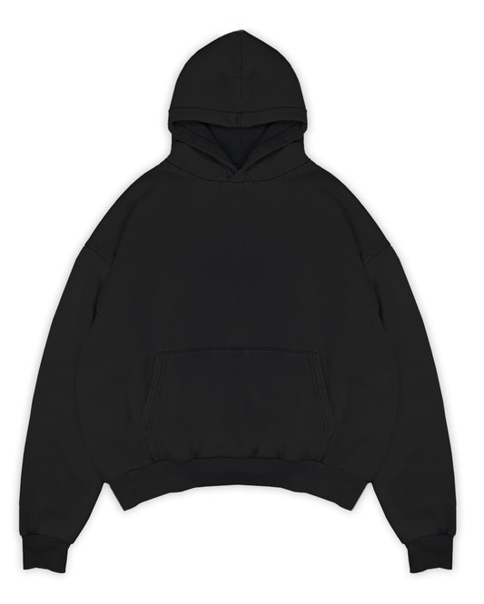 HEAVY "VANTA BLACK" HOODIE