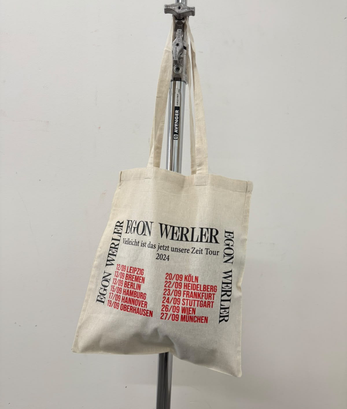 Bedruckte Tasche als individuelles Merch-Produkt